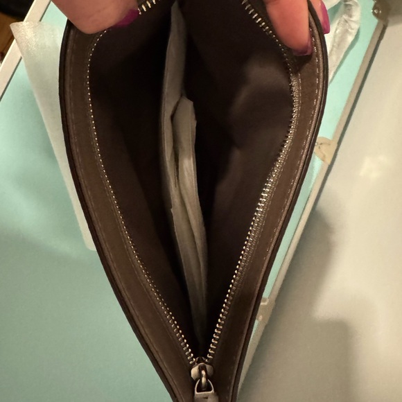 Tory Burch Gray Brown Crossbody Bag - Picture 5 of 6